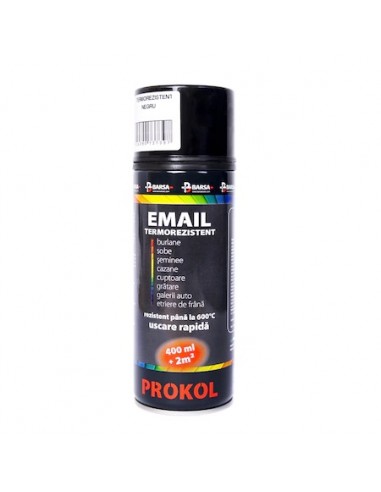 Email spray roșu oxid RAL3009 termorezistent - PROKOL