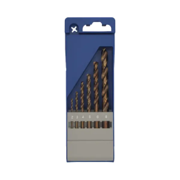 Set 6 burghi pentru metal HSS DIN338N (Ø2,0 - 3,0 - 4,0 - 5,0 - 6,0 - 8,0mm) - ONIX 1200