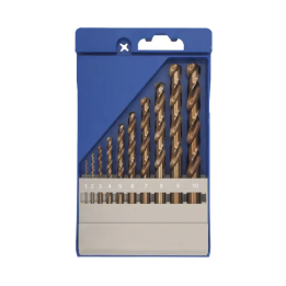 Set 10 burghi pentru metal HSS DIN338N (Ø1 ÷ 10 x 1mm) - ONIX 1200