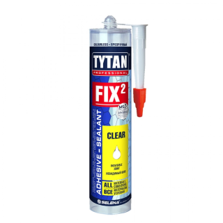Adeziv  de montaj, transparent 290ml - FIX² CLEAR