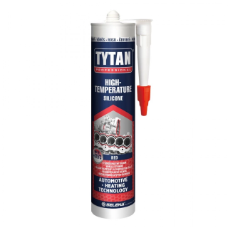 Silicon rezistent la temperaturi inalte, rosu - 280ml - Tytan professional