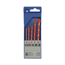 Set 5 burghie pentru ceramică (Ø4,0 - 5,0 - 6,0 - 8,0 -10mm) -  Onix C