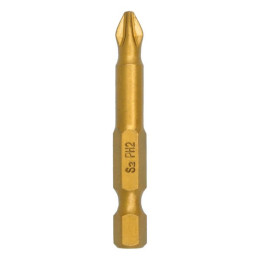 Biți luungi PH2 DIN 5260. 50mm - titan - Onix Ti