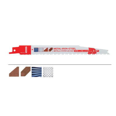LAMĂ 200mm PENTRU FIERESTRĂU SABIE PENTRU LEMN CU CUIE - Onix