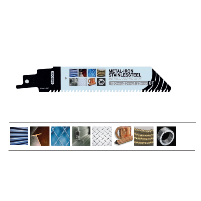 LAMĂ 150mm PENTRU FIERESTRĂU SABIE PENTRU ȚEVI - Onix