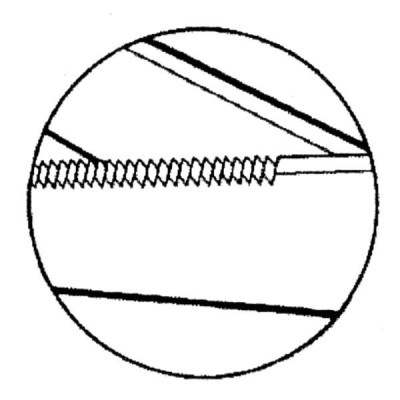 FOARFECĂ ARTICULATĂ PENTRU TABLĂ 255mm - ONIX