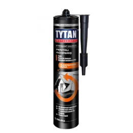 Etansant cauciuc pentru acoperis, transparent, 280ml - Tytan Professional