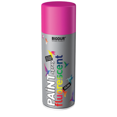 Spray fluorescent, portocaliu 400 ml - Biodur