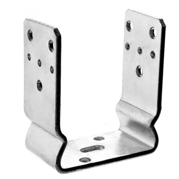 Papuc reazem ranforsat zincat fără tijă 120x60x125x4mm - ALLFERRO FIX