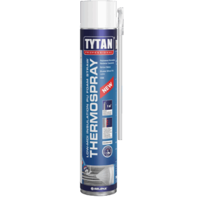 Spumă Termoizolantă Pulverizabilă, manuală 700ml - THERMOSPRAY