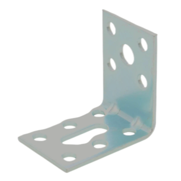 Vinclu de îmbinare perforat zincat 40x40x40x2mm - ALLFERRO FIX