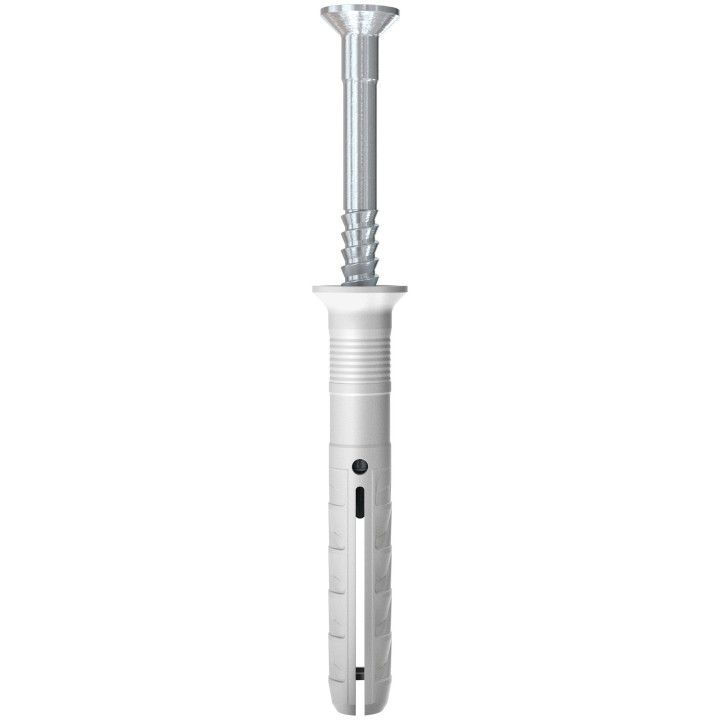 Diblu cu guler cu surub 6x60, prin bataie (100 buc/cutie) - ALLFERO FIX