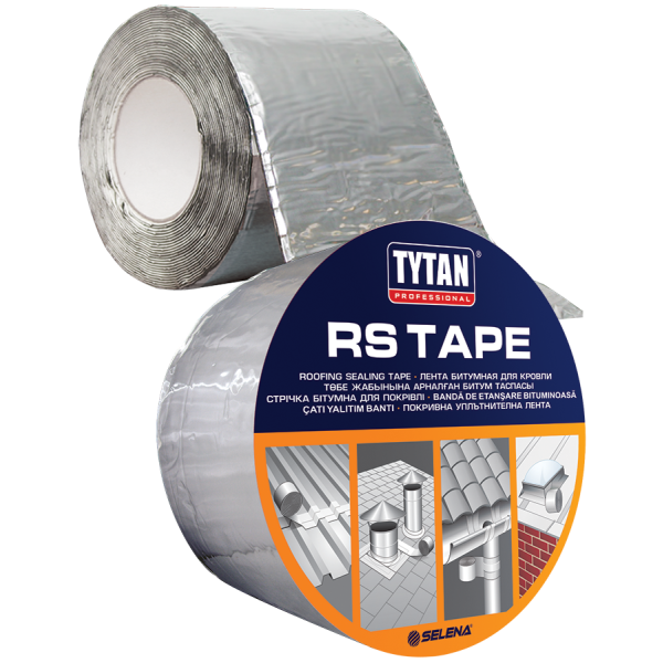 Banda etansare bituminoasa, folie aluminiu,30cmx10m, g-1.5mm - RS TAPE