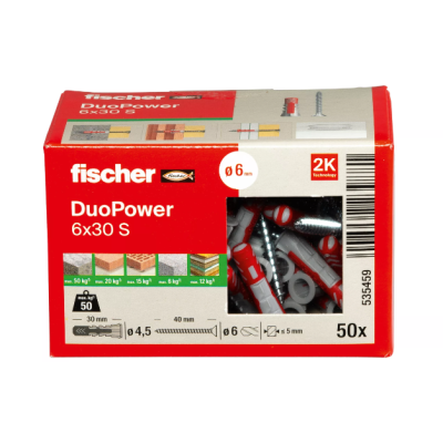 Diblu 14x70mm universal nylon cu surub - DUOPOWER SLD
