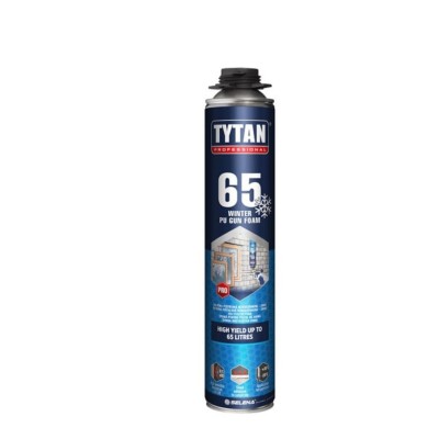Spuma poliuretanica aplicare pistol 840ml iarna - TYTAN 65
