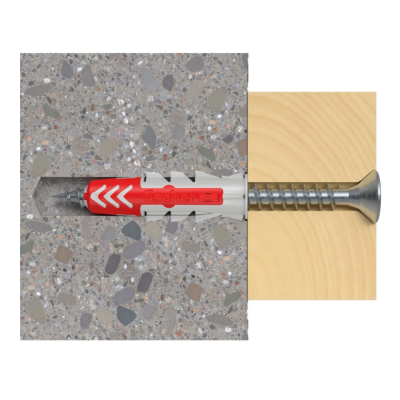 Diblu 6x30mm universal nylon cu surub cu cap inecat - DUOPOWER LD