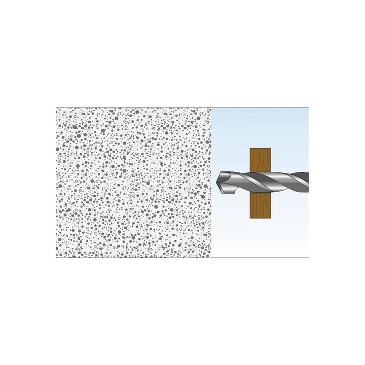 Ancore cu șurub 10x120 mm pentru rame/tocuri (25 buc/cutie)- TOX APOLLO KB