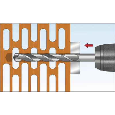 Ancore cu șurub 10x120 mm pentru rame/tocuri (25 buc/cutie)- TOX APOLLO KB