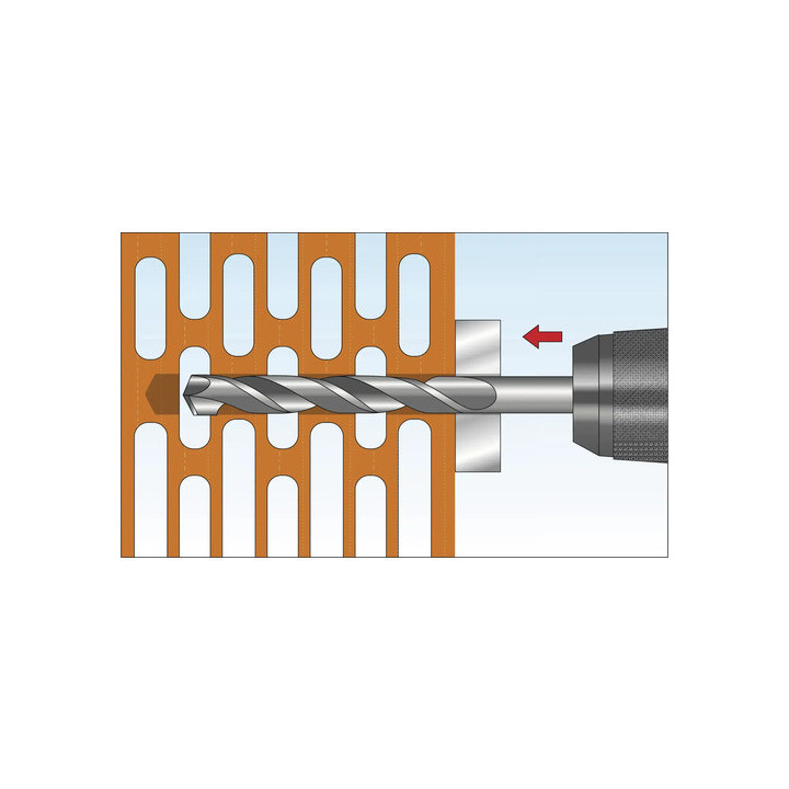Ancore cu șurub 10x120 mm pentru rame/tocuri (25 buc/cutie)- TOX APOLLO KB