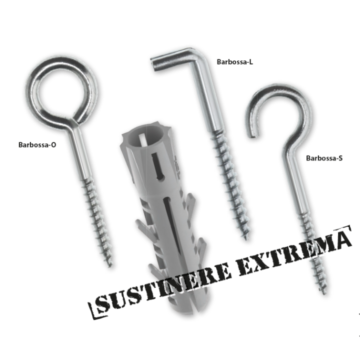 Diblu 8x40 cu cârlig 5x75 (20buc/borcan) - TOX PIRAT BARBOSSA