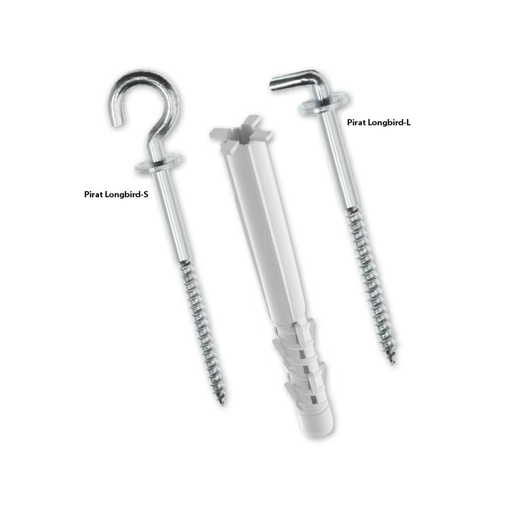Diblu 10x100 cu șurub L crestat 7x120 (20buc/cutie) - TOX PIRAT TETRAFIX XL