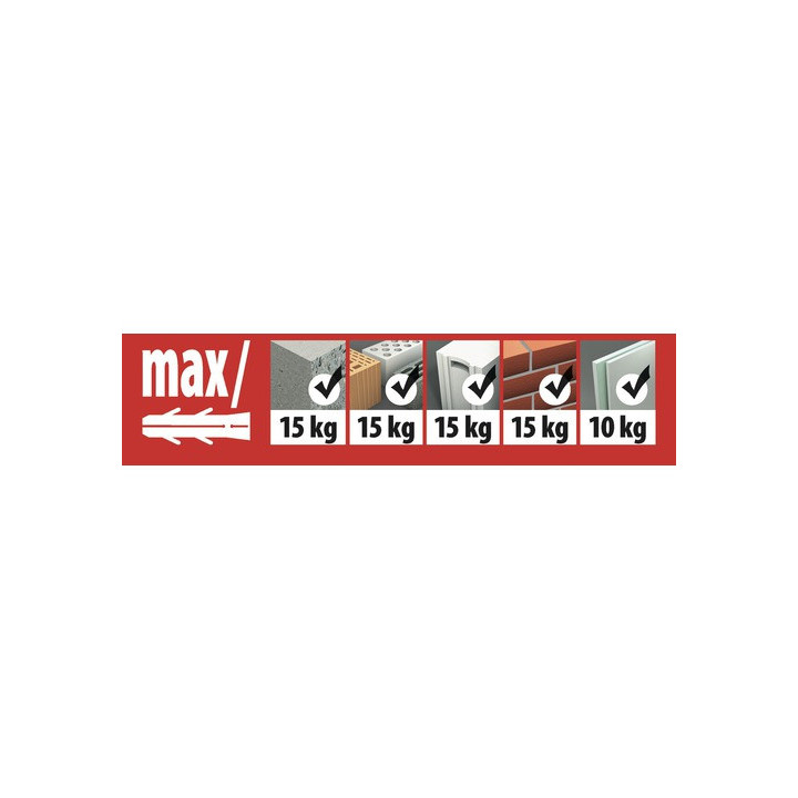 Diblu 6x41 cu șurub L crestat 4x70 (20buc/borcan) - TOX DECO