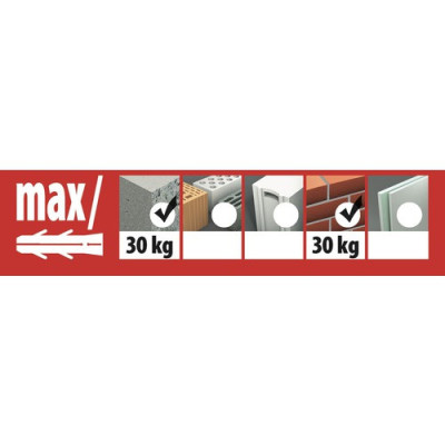 Diblu 8x40 cu șurub tip L 5x60 (20buc/borcan) - TOX PIRAT BARBOSSA