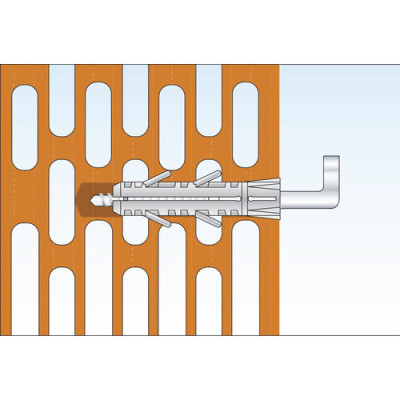 Diblu 8x40 cu șurub tip L 5x60 (20buc/borcan) - TOX PIRAT BARBOSSA