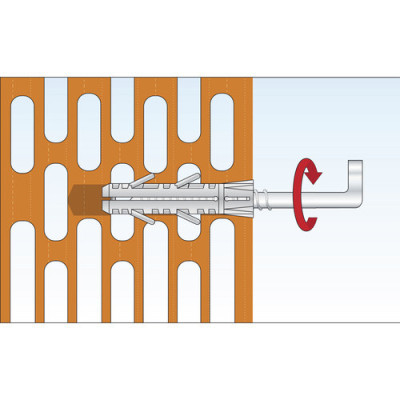Diblu 8x40 cu șurub tip L 5x60 (20buc/borcan) - TOX PIRAT BARBOSSA