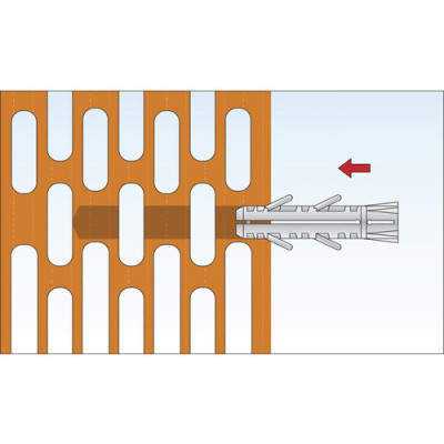Diblu 8x40 cu șurub tip L 5x60 (20buc/borcan) - TOX PIRAT BARBOSSA