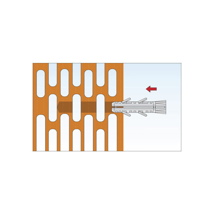 Diblu 8x40 cu șurub tip L 5x60 (20buc/borcan) - TOX PIRAT BARBOSSA