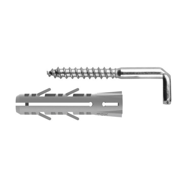 Diblu 8x40 cu șurub tip L 5x60 (20buc/borcan) - TOX PIRAT BARBOSSA