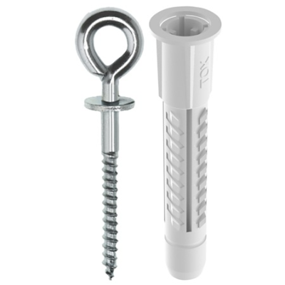 Diblu 6x41 cu cârlig închis 4x80 (20buc/borcan) - TOX PIRAT DECO