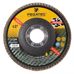 Disc lamelar 125x22mm P80- PEGATEC