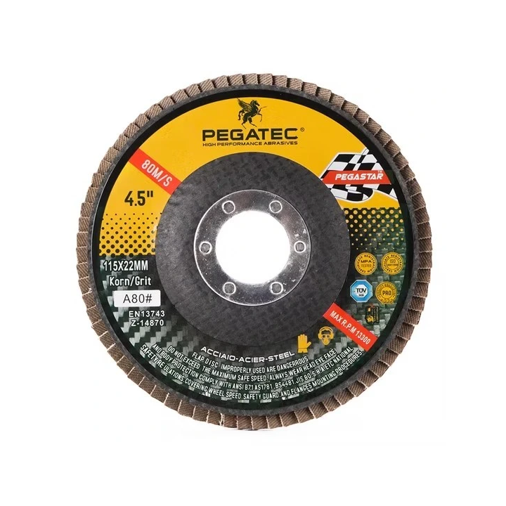 Disc lamelar 125x22mm P100- PEGATEC