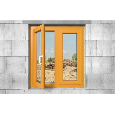 Șurub pentru ramă de fereastră 7.5 x 92 TX30 cu cap plat - FISCHER FFS