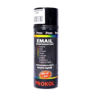 Email termorezistent negru 400ml, spray - PROKOL