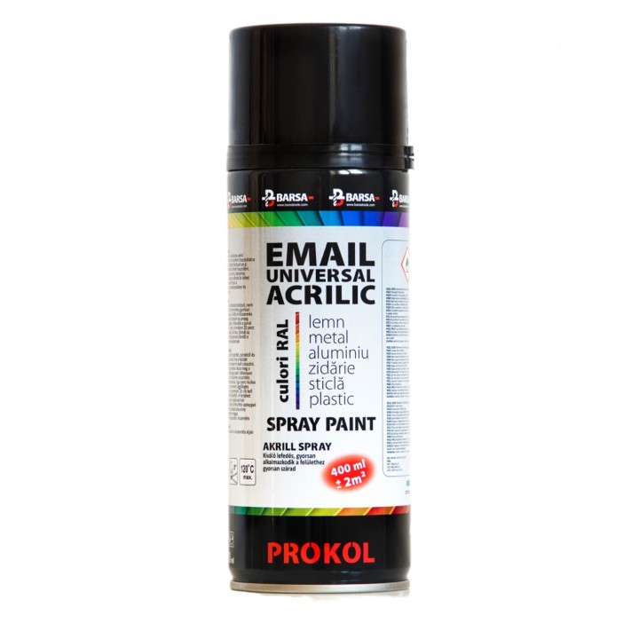 Email acrilic RAL3000 rosu foc 400ml - spray PROKOL